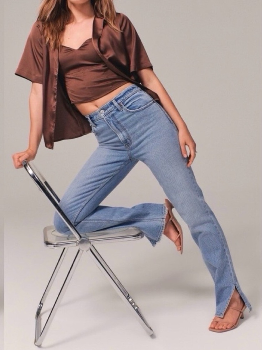 Ultra High Rise 90s Straight Jean